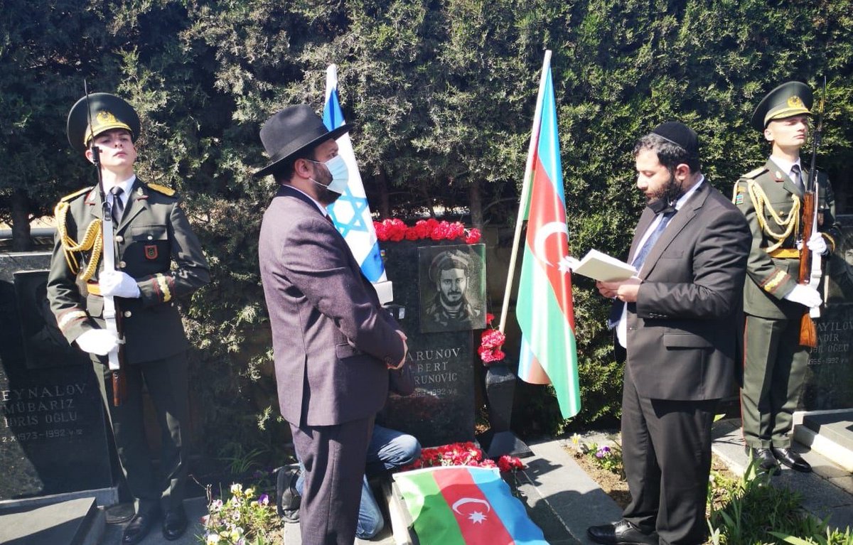 Azerbaijan_inNL's tweet photo. Today #Azerbaijan marks the birthday of its national hero of Jewish origin - Albert Agarunov, who fell during defense of #Shusha city from #Armenian occupation during the I Karabakh War. Shusha is now free! https://t.co/vZOMAxvIoJ