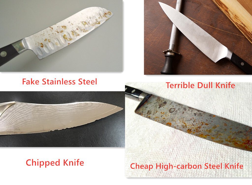 Hey Lil Chefs !Another knife inquiry to share with you.Here are some pics of ways to know your knife and how to sharpen it !(This is for “stainless steel”)[Ctto]