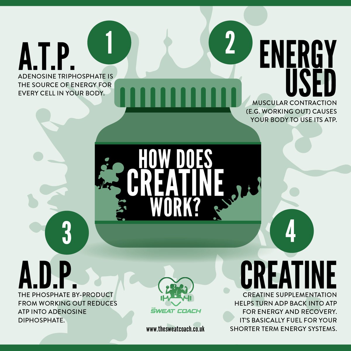 thesweatcoach's tweet photo. Ever wondered how creatine works?
.
.
.
#supplements #crossfit #training #fitness #workout #preworkout #betaalanine #bodybuilding #blonyxstrong #lifting #safesupplements #blonyx #gains #strongman #strongwoman #motivation https://t.co/qA07x6GWy3