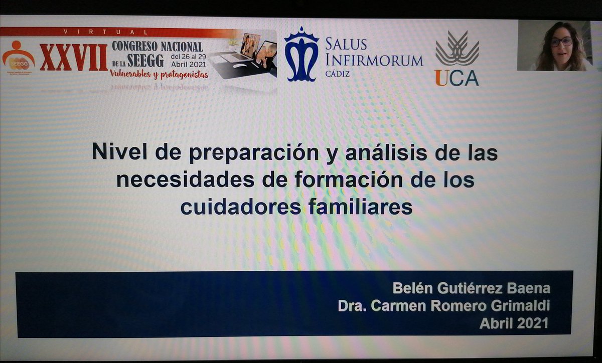 belenguba's tweet photo. Mañana comienza el XXVII congreso de la SEEGG. @enfergeronto
📌 A partir de las 11:00 h puedes acceder a visualizar las comunicaciones orales‼️
En la ID. 117 se hablará de la preparación del cuidador familiar. @romero_grimaldi https://t.co/23tobbBcge