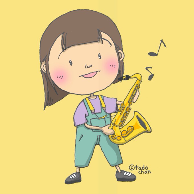 アルトサックスのtwitterイラスト検索結果