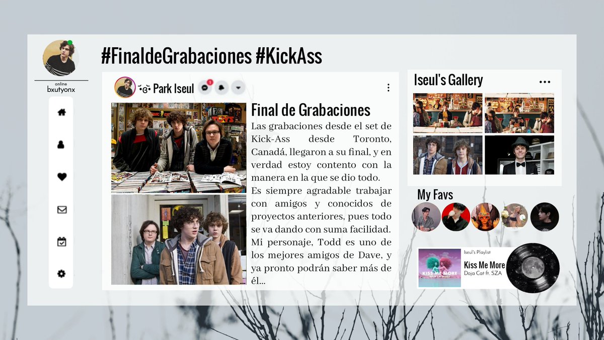 bxutyonx's tweet photo. @ 𝒃𝒙𝒖𝒕𝒚𝒐𝒏𝒙 ↻ 𝑵𝒆𝒘 𝑷𝒐𝒔𝒕:
Desde Toronto el rodaje ha llegado a su fin, me emociona lo poco que nos queda para el gran estreno.
#KickAssRP https://t.co/iFfcYGBobH