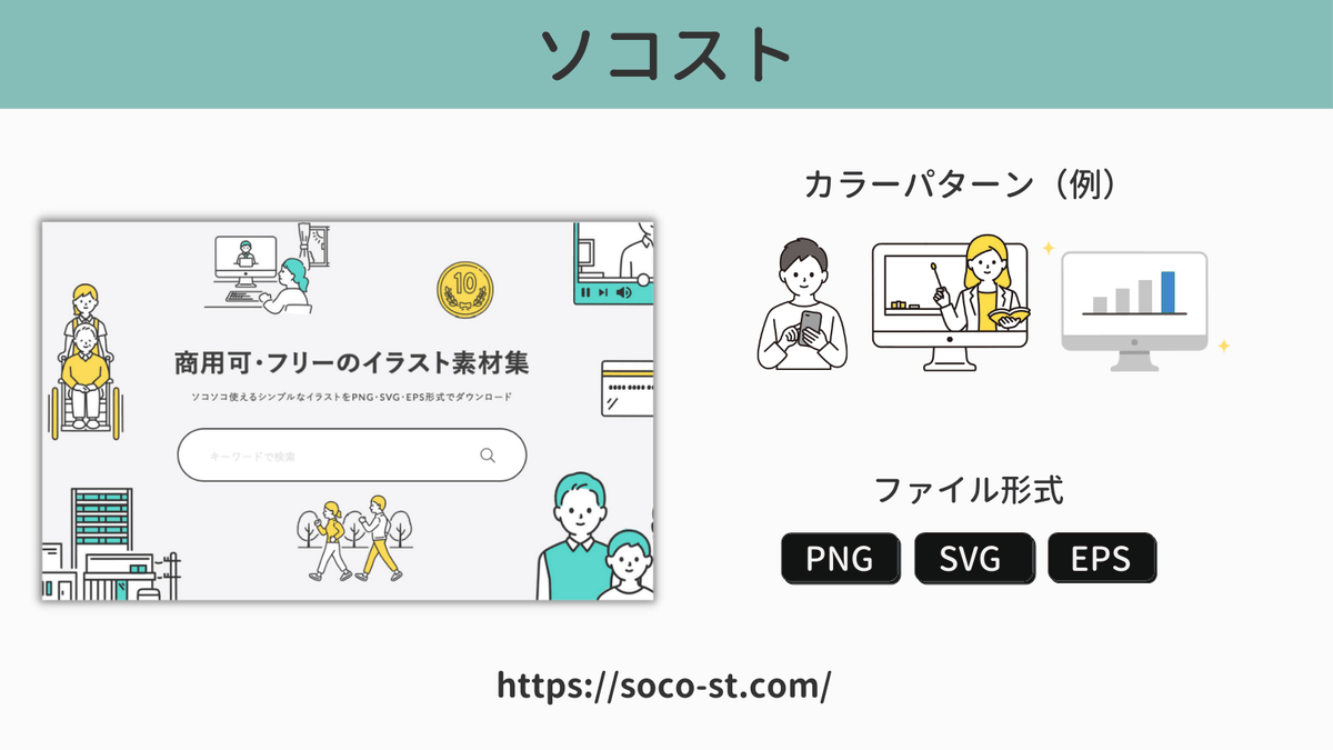 tabestation's tweet photo. 【図解で使える】
おしゃれな雰囲気の図解を作るための無料イラストサイトはこちら！ https://t.co/QdZCp3RNtv