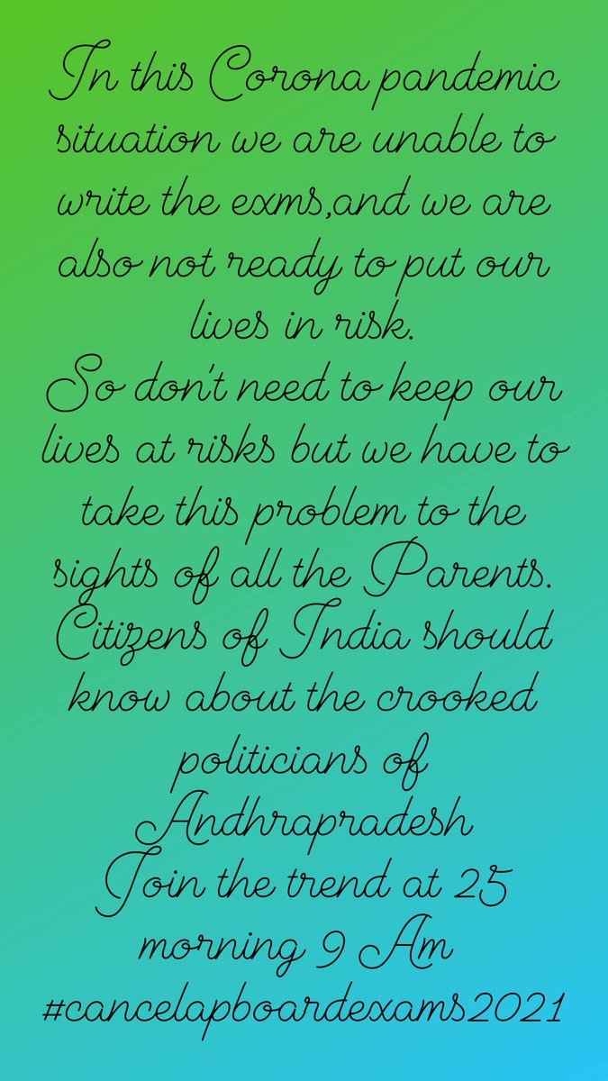 SriChar97641980's tweet image. #cancelapboardexam2021 
#cancelboardexamsap2021