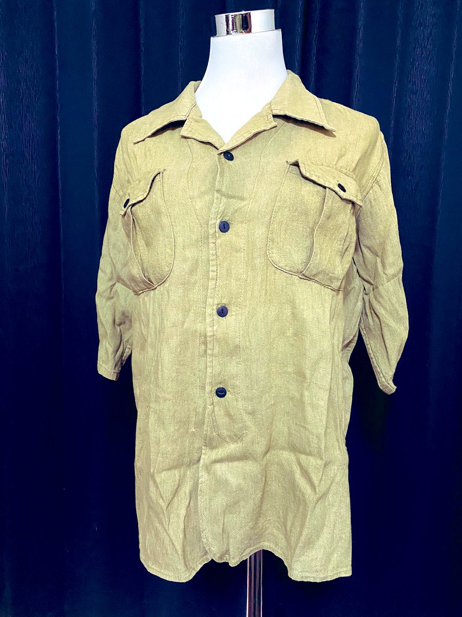 日本軍 日本陸軍 濃緑色 防暑襦袢 レプリカ