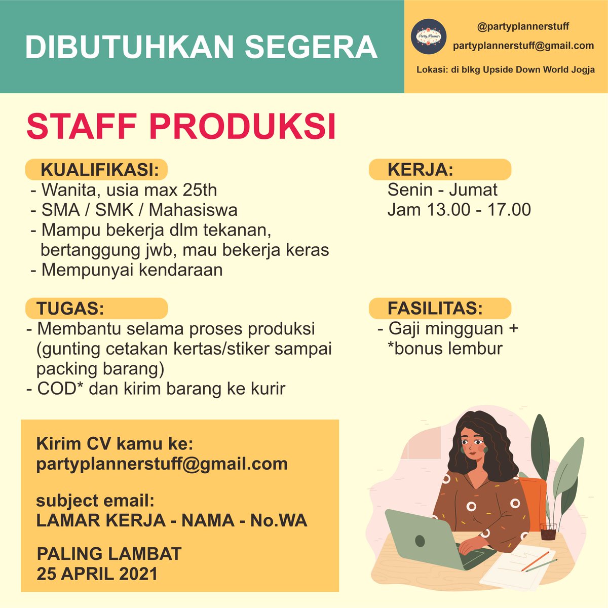 Loker Jogja Lowongan Jogja Twitter