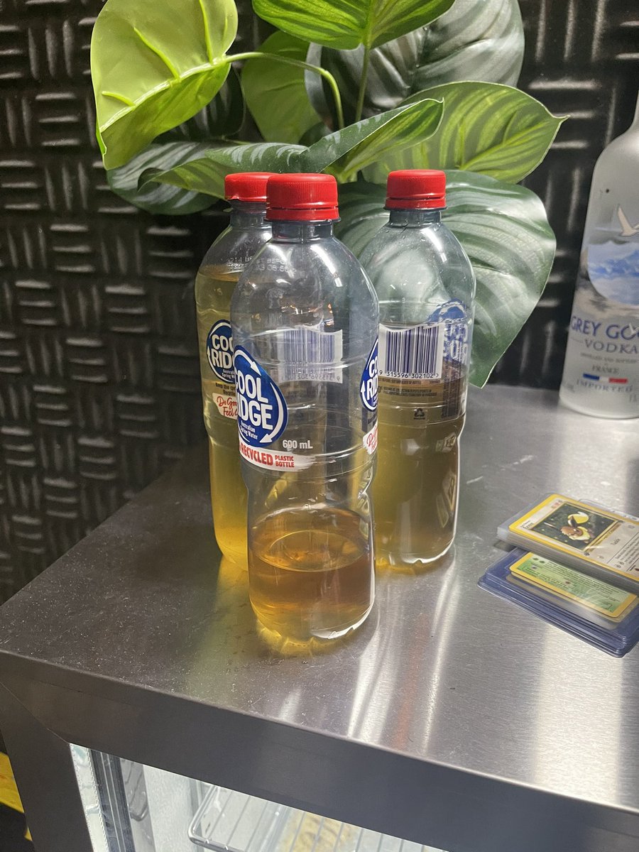 fresh has three bottles of piss in his office and he refuses to clean it