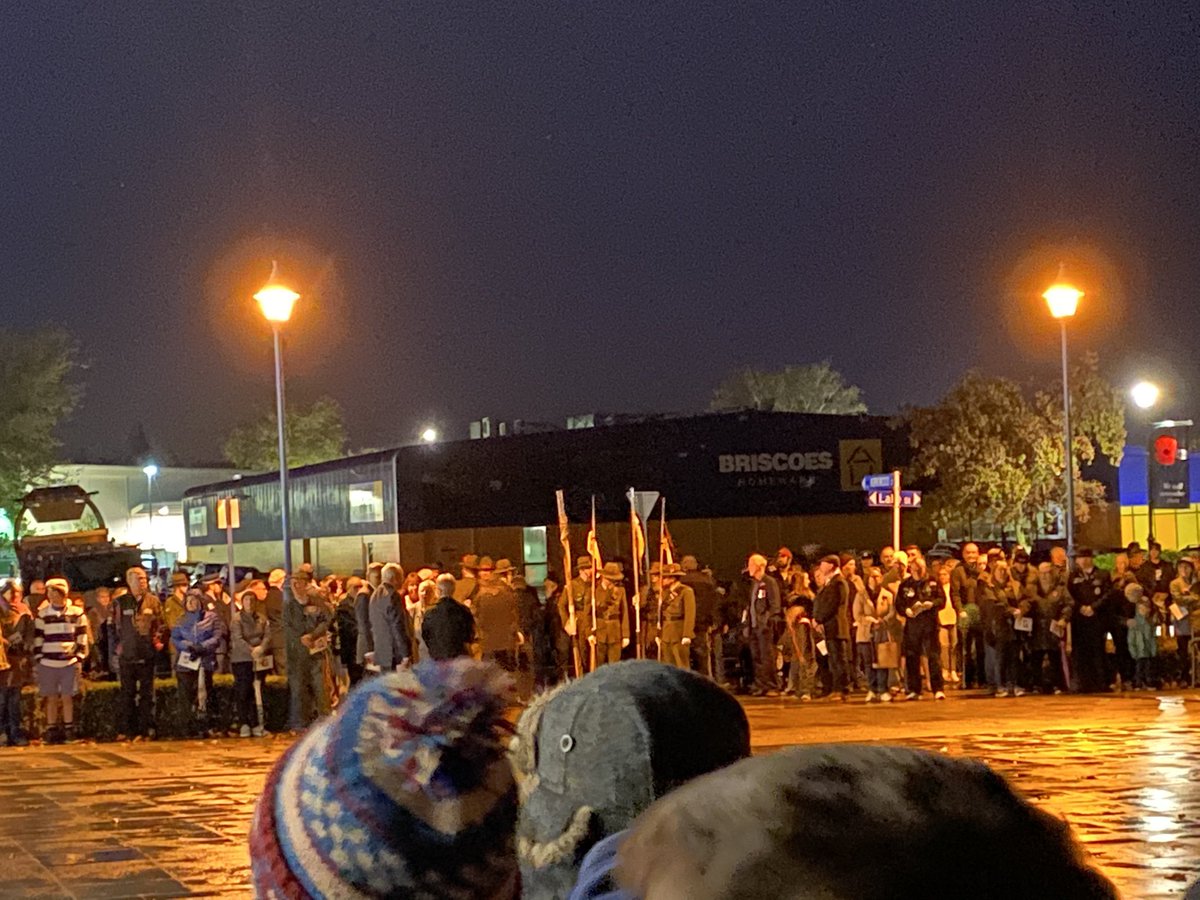 Proud to attend ANZAC day services in my hometown of Cambridge New Zealand.