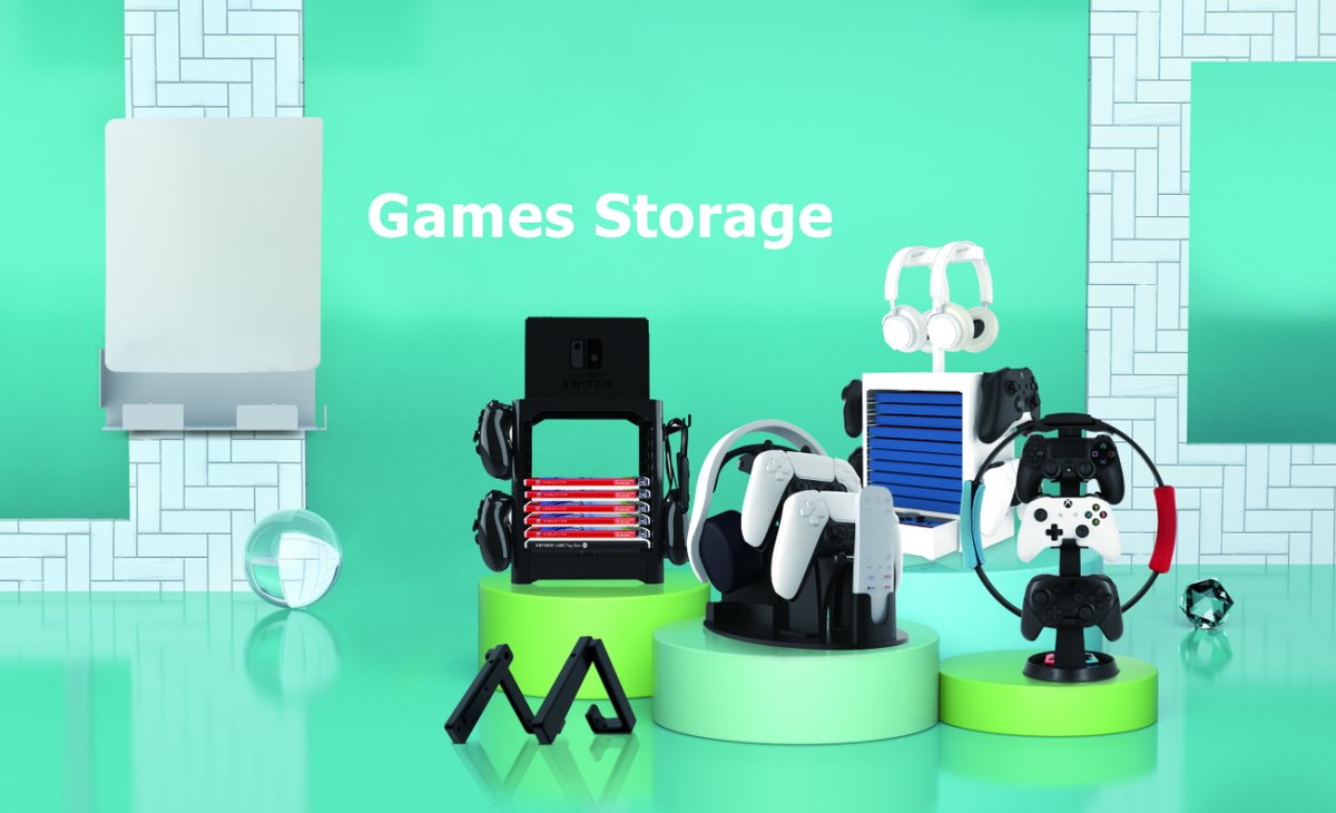 Svigortech's tweet image. Storage solution is always essential for a gamer.
#GameStorage