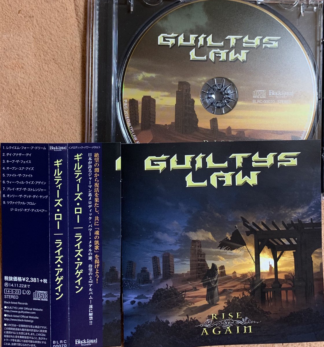 MuvTbDl51nxzoHi's tweet photo. #GuiltysLaw
#RiseAgain
#Blacklisted
ãã£ãšå°çããŸãããGUILTYS LAWã®ãRISE AGAINããã€ããŒã³Voã«ã«ã«Gtã¿ãŒè¯ãæãããªããè¯ãããïŒããŠããããèŽã蟌ã¿ãŸãã https://t.co/NA9vVQysPR