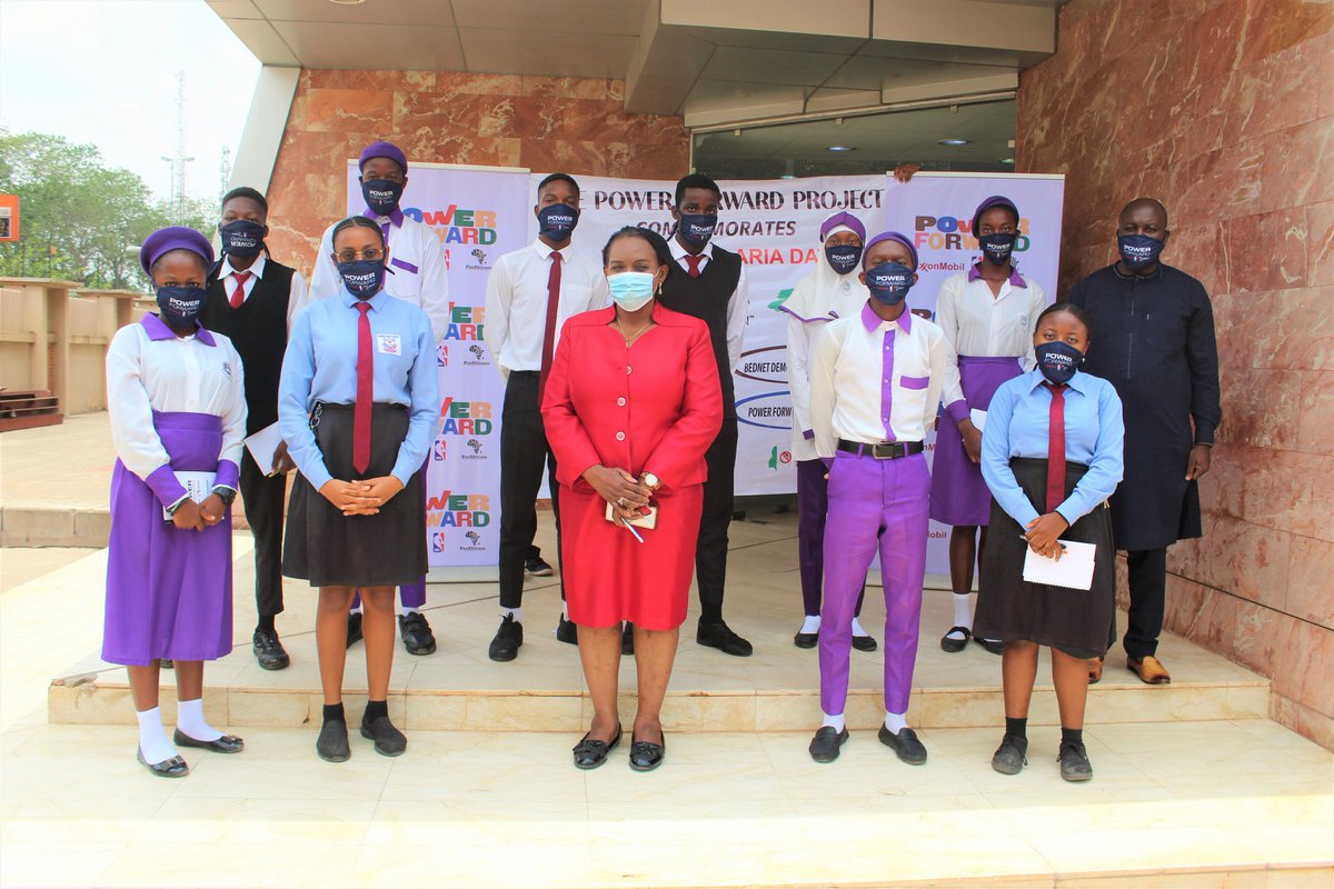 PanAfricare Nigeria (@panafricare_ng) on Twitter photo Malaria champions of Power Forward project had an interactive session with the National Cordinator, National Malaria Elimination Programme(NMEP), Dr. Perpetua Uhomoibhi in commemoration of World Malaria Day 2021.#DrawTheLineAgainstMalaria #WMD @XOMFoundation <a href="/NBA_Africa/">NBA Africa</a> Malaria champions of Power Forward project had an interactive session with the National Cordinator, National Malaria Elimination Programme(NMEP), Dr. Perpetua Uhomoibhi in commemoration of World Malaria Day 2021.#DrawTheLineAgainstMalaria #WMD @XOMFoundation <a href="/NBA_Africa/">NBA Africa</a>
