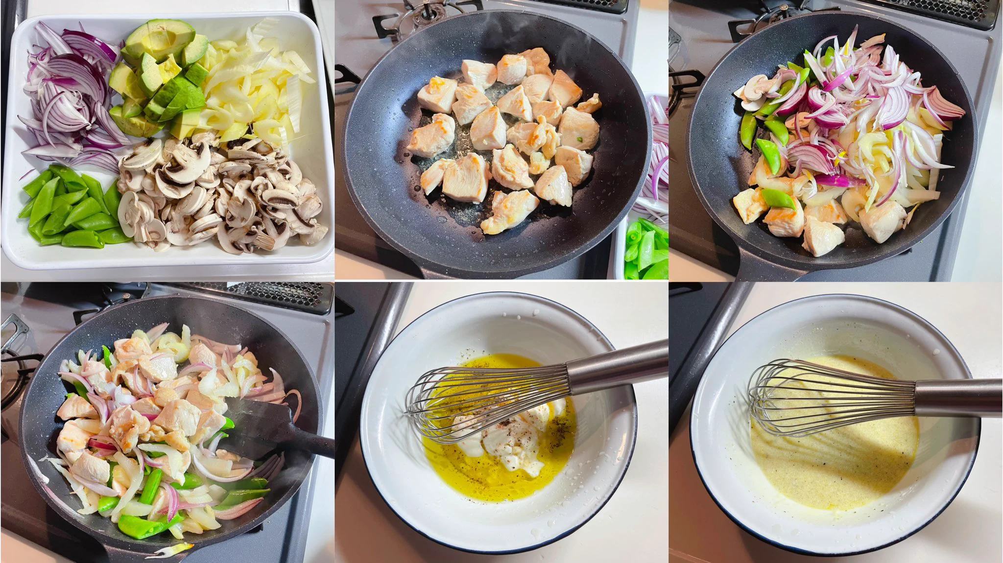 ヘルシーだけど美味しさは間違いなし！こんがり焼いた鶏肉とヨーグルトドレッシングが相性抜群！