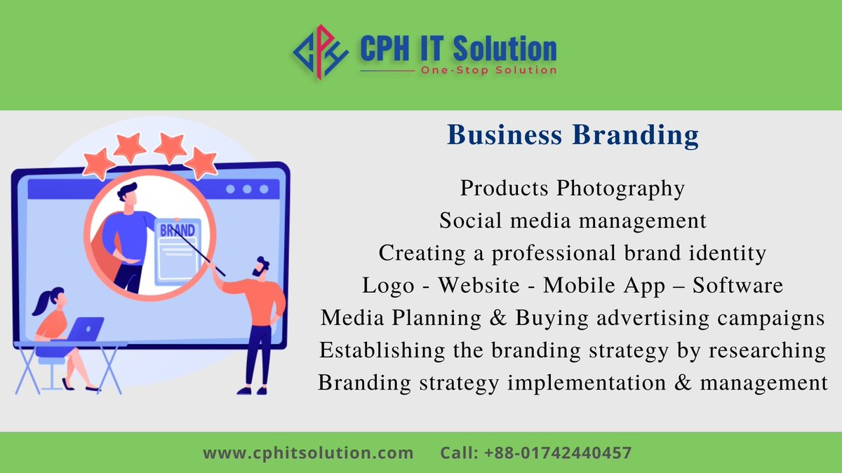 cph_it_solution's tweet image. Any brand’s fame depends on business strategy. One cannot open a new business and get famous. One needs perfect business strategy and experience. By doing perfect business branding one can get famous.
#Bangladesh #businessbranding