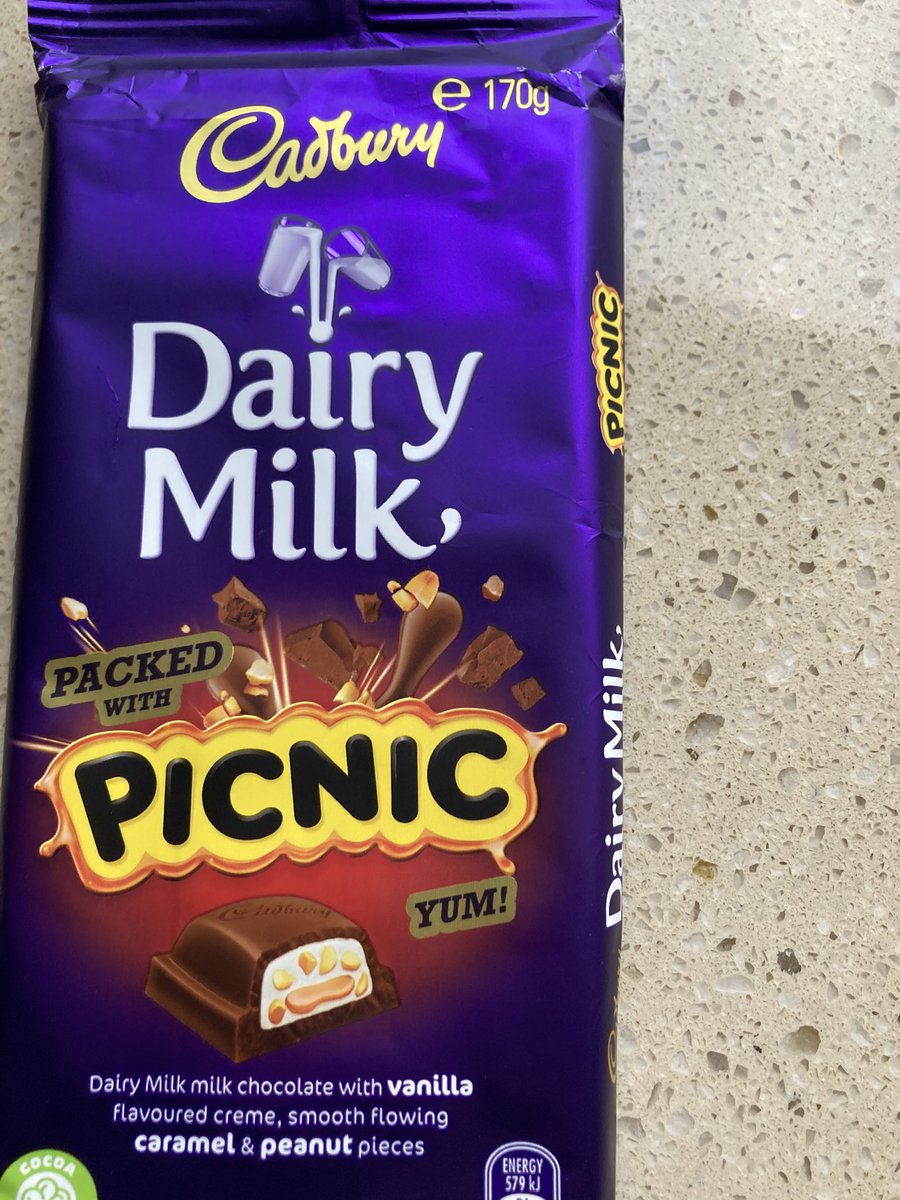 patv21's tweet photo. @CadburyAU we have bought two Cadbury picnics at coles https://t.co/R3KDMrGSkC