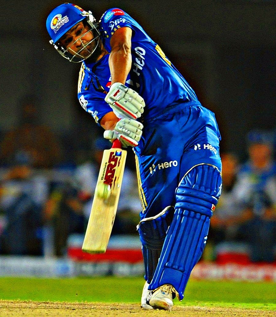 In ipl 2011,Mi openers were SRT & Jacobs & no. 3 was Rayudu .He batted at no. 4 in whole the season.In ipl 2012 ,In starting Mi openers were SRT & R Levi after some matches openers were R Levi & T Suman He batted at no. 3 in the whole season .