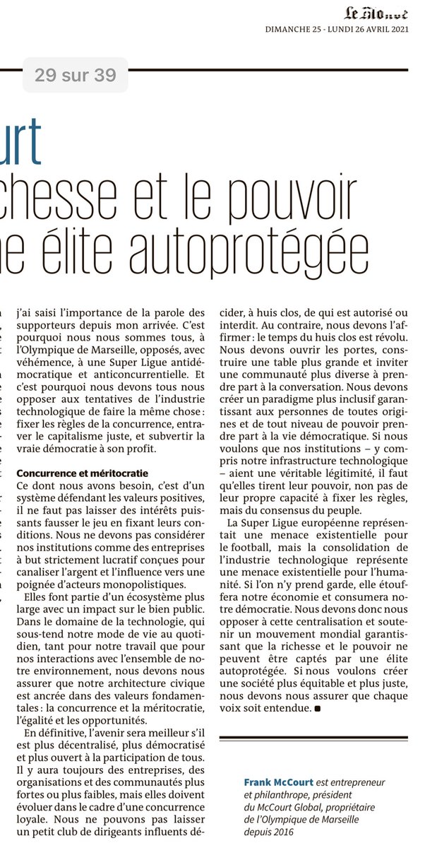 airnestpiveau's tweet photo. Après Qu eyraud est participé aux réunions sur la #SuperLeague , Mccourt se transforme en Melenchon. #coco #operationcommunication #TeamOm #venteom https://t.co/up6AMHgkOE