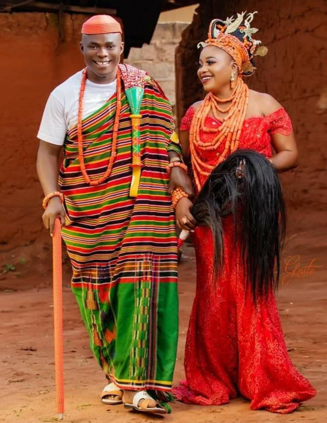 Esan top traditional dressing