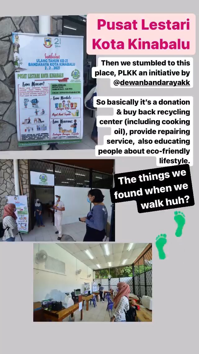 2. Pusat Lestari KKFound out about this when we were walking over to Australia Place. A  @DBKKtweet initiative, to create awareness & encouraging eco-friendly lifestyle. Yess! For donating, recycling, repairing & educating all in one centre.Had sharing session w Mr. Feddy.