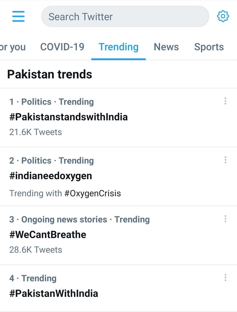 I’ve always stated, the enmity and hatred is politically bred &amp; fed. If left to us civilians, we’d happily coexist! 

It’s heartwarming then to see all the solidarity pouring in, and reassuring that the Hope is still alive 🤗
#PakistanstandswithIndia