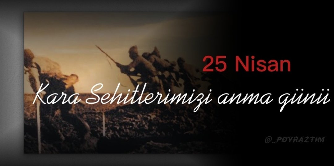 Kara Şehitlerimizi Anma Günü’nde tüm şehitlerimizi saygı, şükran ve rahmetle anıyoruz...

Ruhları şad olsun... Mekânları Cennet olsun inşallah 🇹🇷🇹🇷🇹🇷

#KaraŞehitleriniAnmaGünü