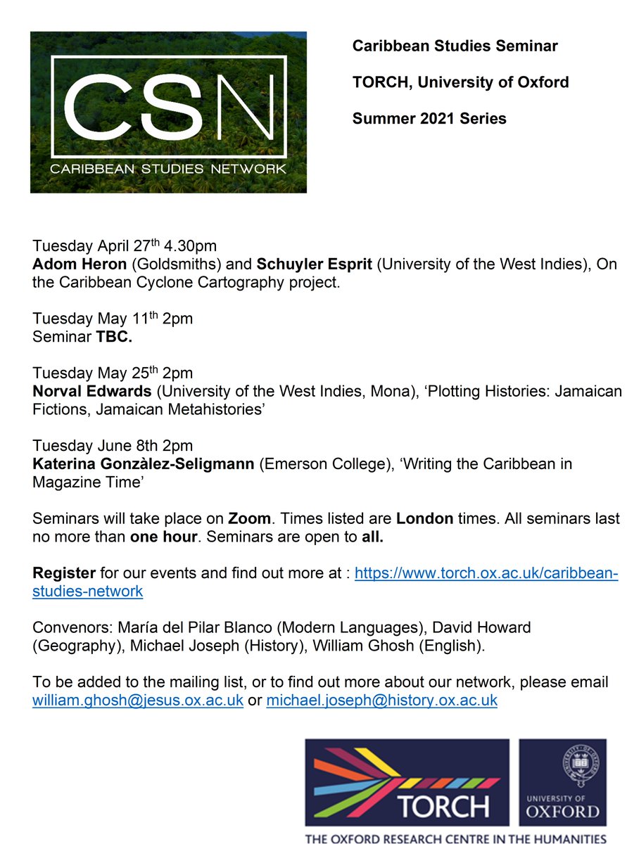 Caribbean Studies Network tweet media