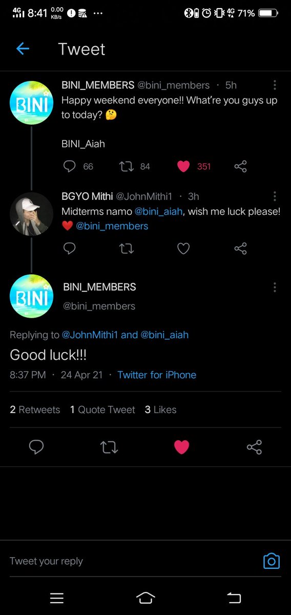 mithitology's tweet photo. So far my fanboying life is very satisfying haha I've just created this stan acc last month but the overflowing love of ACEs and BLooMs are undeniable! Basta saya ko kasi naseseen nila yung IG story ko!π
THE LIGHT MV 3MVIEWS
#TheLightGoingHigher
#ASAPSummerwithBGYO
@bgyo_ph https://t.co/fD1VOuUm1z
