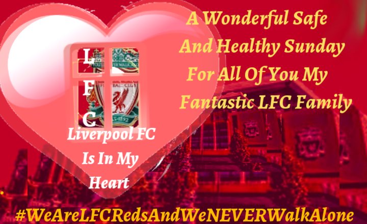 francisja2607's tweet photo. A Wonderful Safe And Healthy Sunday For You My Fantastic LFC Family💖Stay Safe Everyone🙏💖
#WeGoAgainRedmen
@Henry26th_LFC
@Ajloveslfc2
@andyliverbird
@marcialynnjones
@Mick2304mick
@PaddyHynan
@Rockslashjeffry
@RSAPILLAY91
@tonya051073
@traceymoore100
@Kenyankop
@betyzapi https://t.co/BeF1ft2al1