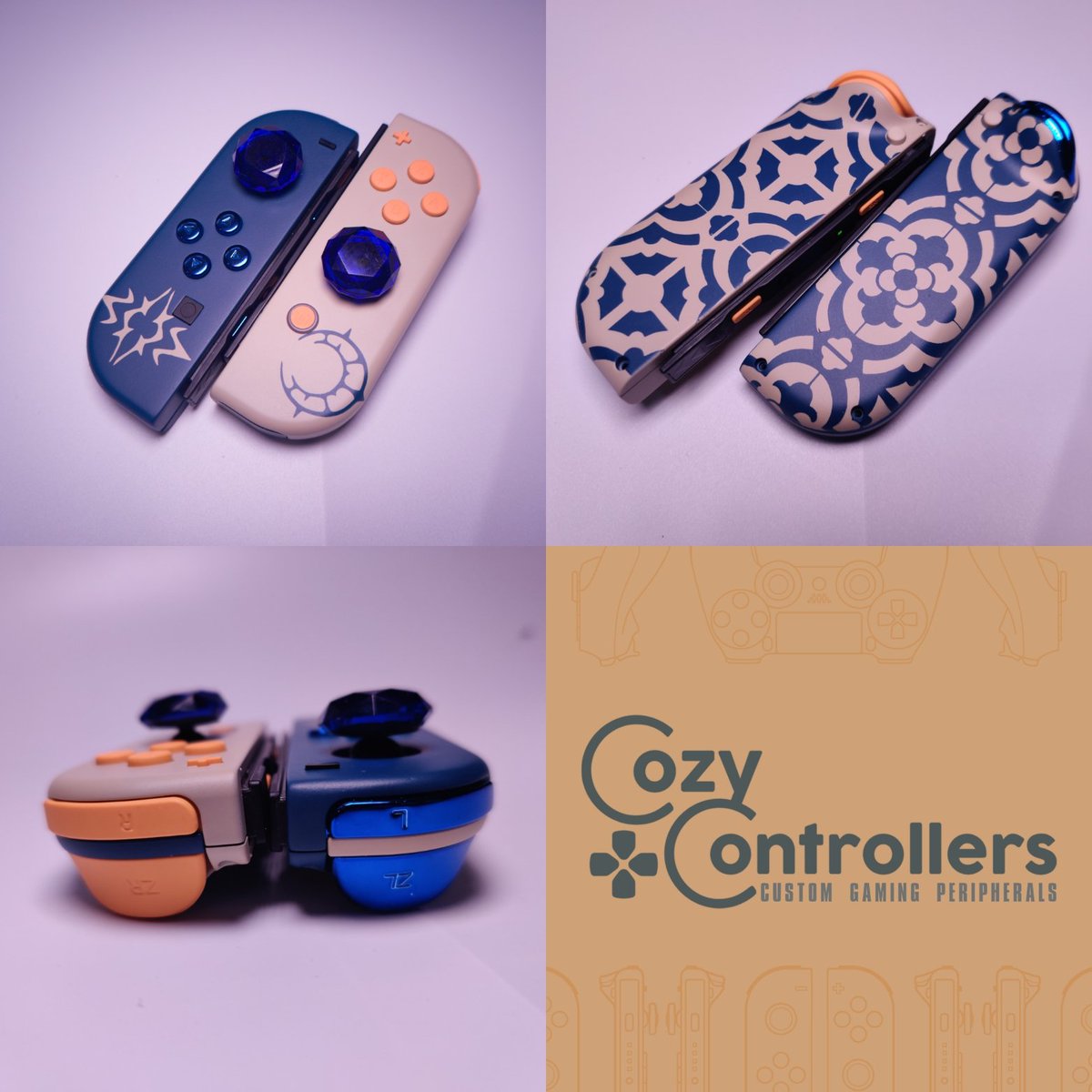 ControllersCozy's tweet photo. One of our 1st Comissions #FireEmblemThreeHouses #joyconmod #controllermods #customjoycon #customcontroller https://t.co/1EVxyOCFuJ