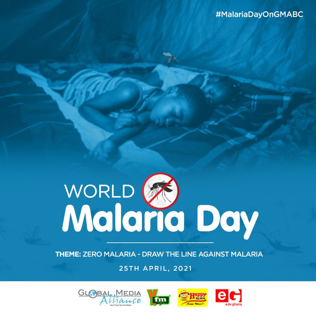 BernnisBoateng's tweet photo. Ghana has made impressive progress against malaria, decreasing mortality and morbidity. 
Let's choose commitment to the Zero Malaria Campaign by sleeping under insecticide-treated nets. 
Don't self-medicate when you feel  unwell. Zero malaria starts with you!

#MalariaDayOnGMABC https://t.co/D2zOunbXcc
