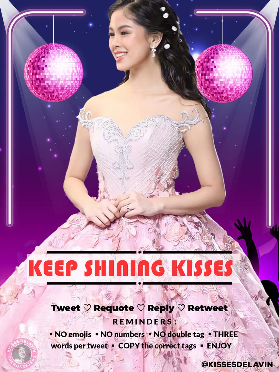 KDTrendsetters's tweet photo. KEEP SHINING KISSES
The world needs your light. You are not a miracle daughter for nothing and no one can  ever dim your light so you can fulfill the mission and purpose of your very existence.
Kissables, let's get loud  and make our tag Trend!
@KissesDelavin
#KissesDelavin https://t.co/zmY1LmmzDE