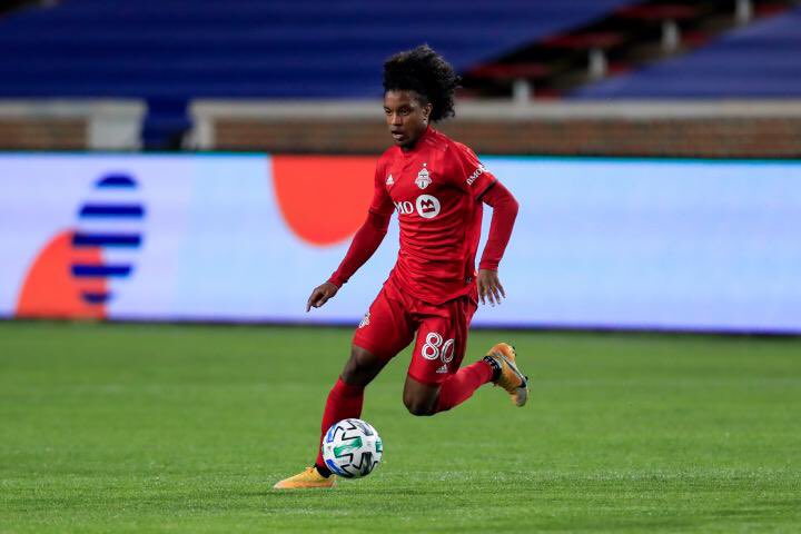 SimoneMaloni's tweet photo. 45 M difficili per #JaydenNelson del con un assist per la prima battuta del 1 gol e sorprende perché le cose più belle le fa dimostrando un ottimo gioco di prima. Peccato non ci fosse @jahkeelerutty speriamo di vederli presto insieme. @TorontoFC. https://t.co/Mp7ShtZ87R
