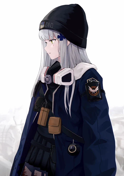 「刹那」
#ドールズフロントライン 
#hk416 