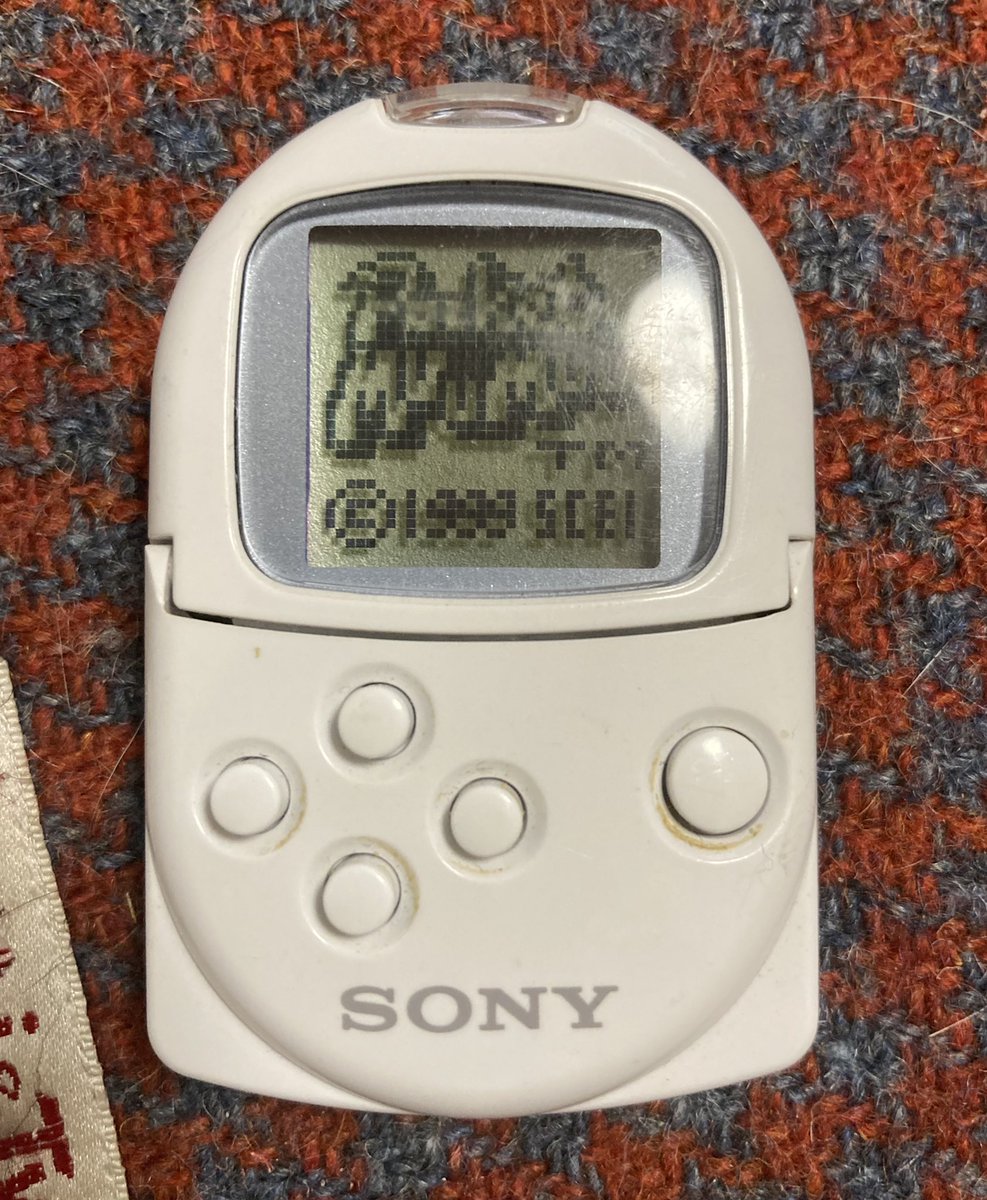 12宮最後の聖戦 当時物ゲーム機 ポケットクラブP-1ミニ ポケットステーション 高校生だった当時 ポケットムームーのミニゲーム