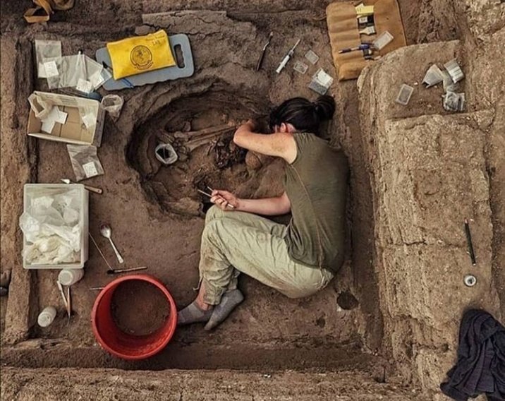 Pocos trabajos hay tan entregados y tan mal remunerados como la arqueología. Foto, Scott Haddow.
