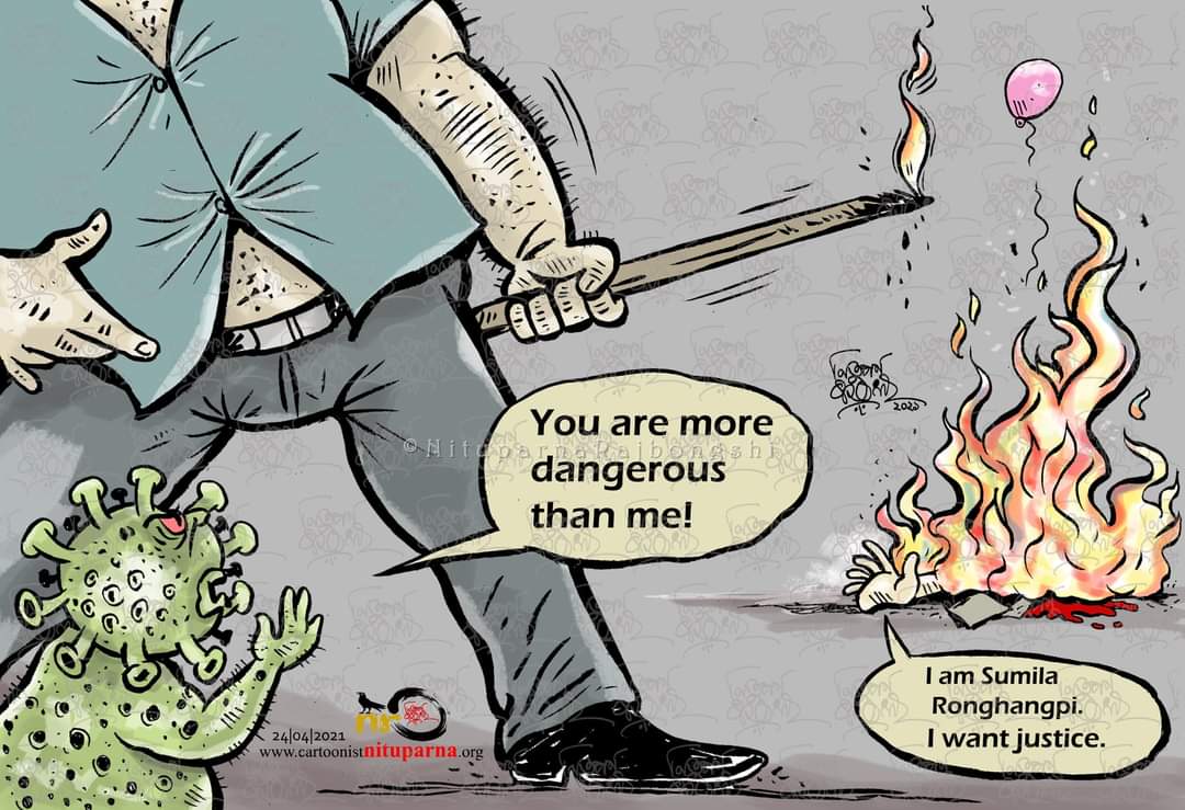 arif__ul's tweet photo. Amidst pandemic, we must not ignore, that poor little girl was sexually assaulted, burnt to death!!
But for what? You moron that minor left her comfort zone worked in your house and what did you do to her?
#justiceforSumila 
#HumanRights https://t.co/tQy3QP09I7