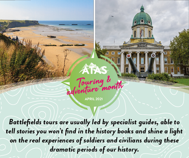 ATAS_travel's tweet photo. Why book an #escortedtour of the #battlefields of Europe? Specialist knowledge! The tours are led by specialist guides, able to tell stories you won't find in the history books & shine a light on the real experiences of soldiers & civilians #atasmonth21 https://t.co/BTwcnkYJmS