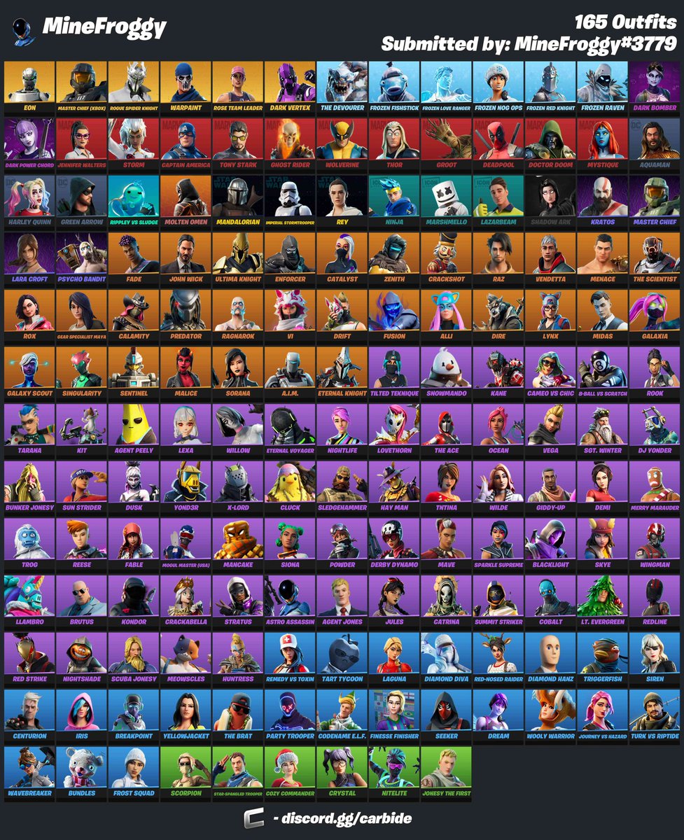 Carbide Carbidebot Twitter Skin Checker Fortnite Discord Skin Checker Fortnite Discord Carbide Carbidebot Twitter