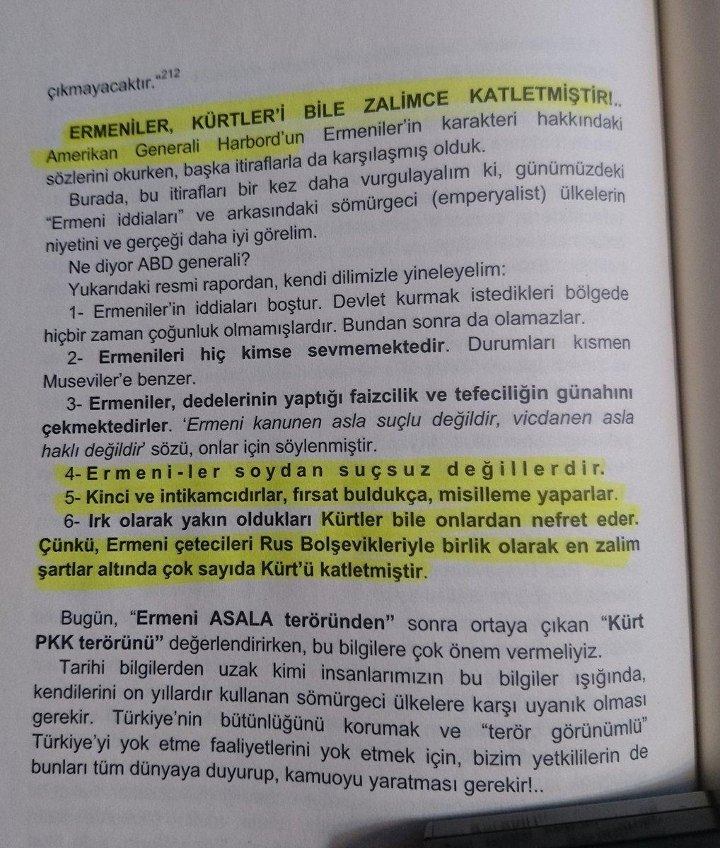 Yunusyilmaz0711's tweet photo. ERMENİLER konusunda Amerikalı General Harbord'un tarihi raporunun özeti :ERMENİ SOYKIRIMI YALANDIR AMA ERMENİLERİN TÜRK VE MÜSLÜMANLARA SOYKIRIM YAPTIĞI GERÇEKTİR!
#ArmenianGenocide #ErmeniSoykırımıYalandır #FactCheckArmenia #TrueHistory #1915ArmenianLies https://t.co/8XOueh6n1Z