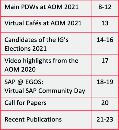 The spring edition of our SAP IG's newsletter is out. Check out the new digital SAP calendar (p. 2) and other exciting events, top news and announcements from our community members. bit.ly/3nlm4VX
