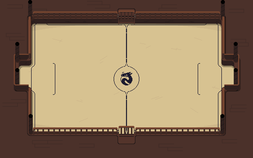 joshuajennerdev's tweet photo. The Dragons' Dojo. Breaker of dreams, cradle of champions. A prestigious training arena that houses the rigorous daily practice of the team.

#pixelart #gamedev #indiedev https://t.co/SQRJ9vTE1P