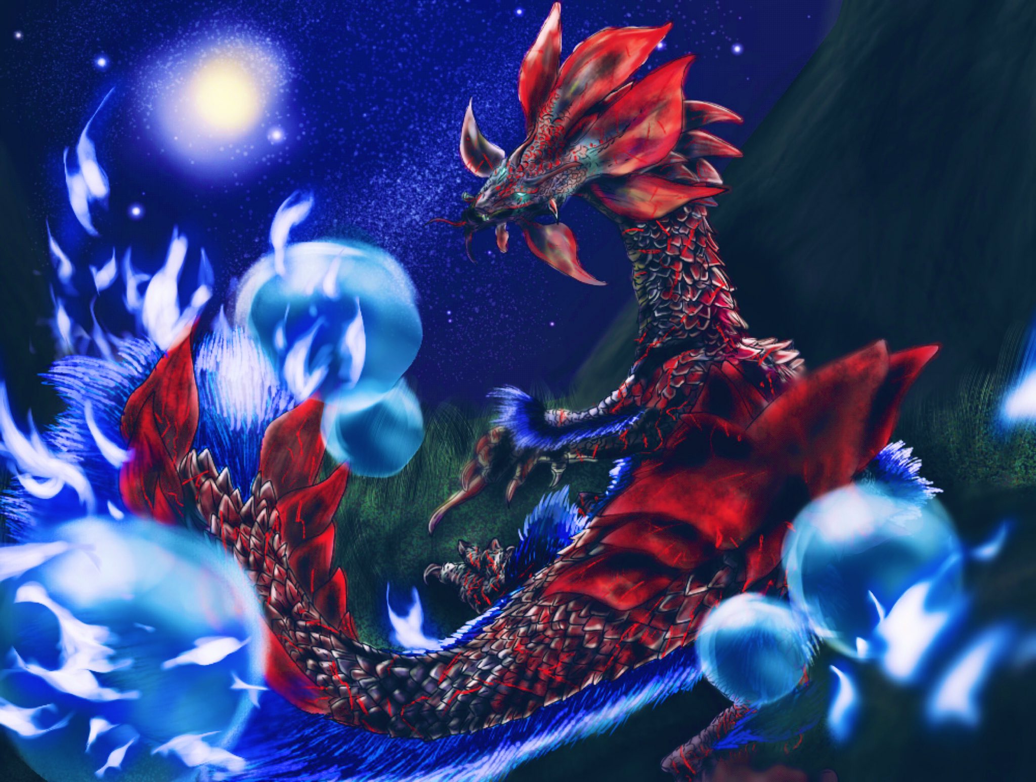 アルバトリオン ヌシ タマミツネ タマミツネ モンハンライズ イラスト好きな人と繋がりたい T Co 2gn6ssi4vw Twitter