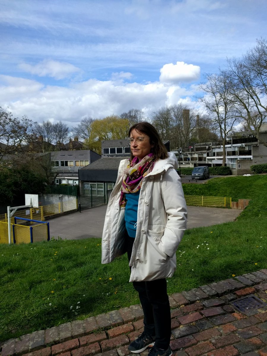 Florence Cyrot on the Central Hill Estate, 2021
