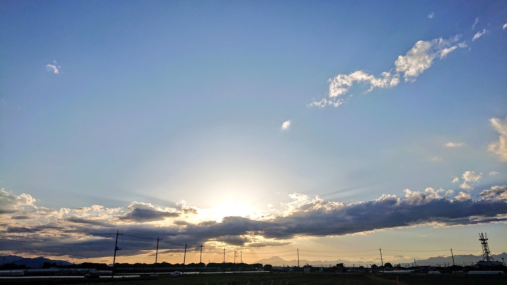 M03725602's tweet photo. #イマソラ #夕陽 https://t.co/GlisoD5PvG