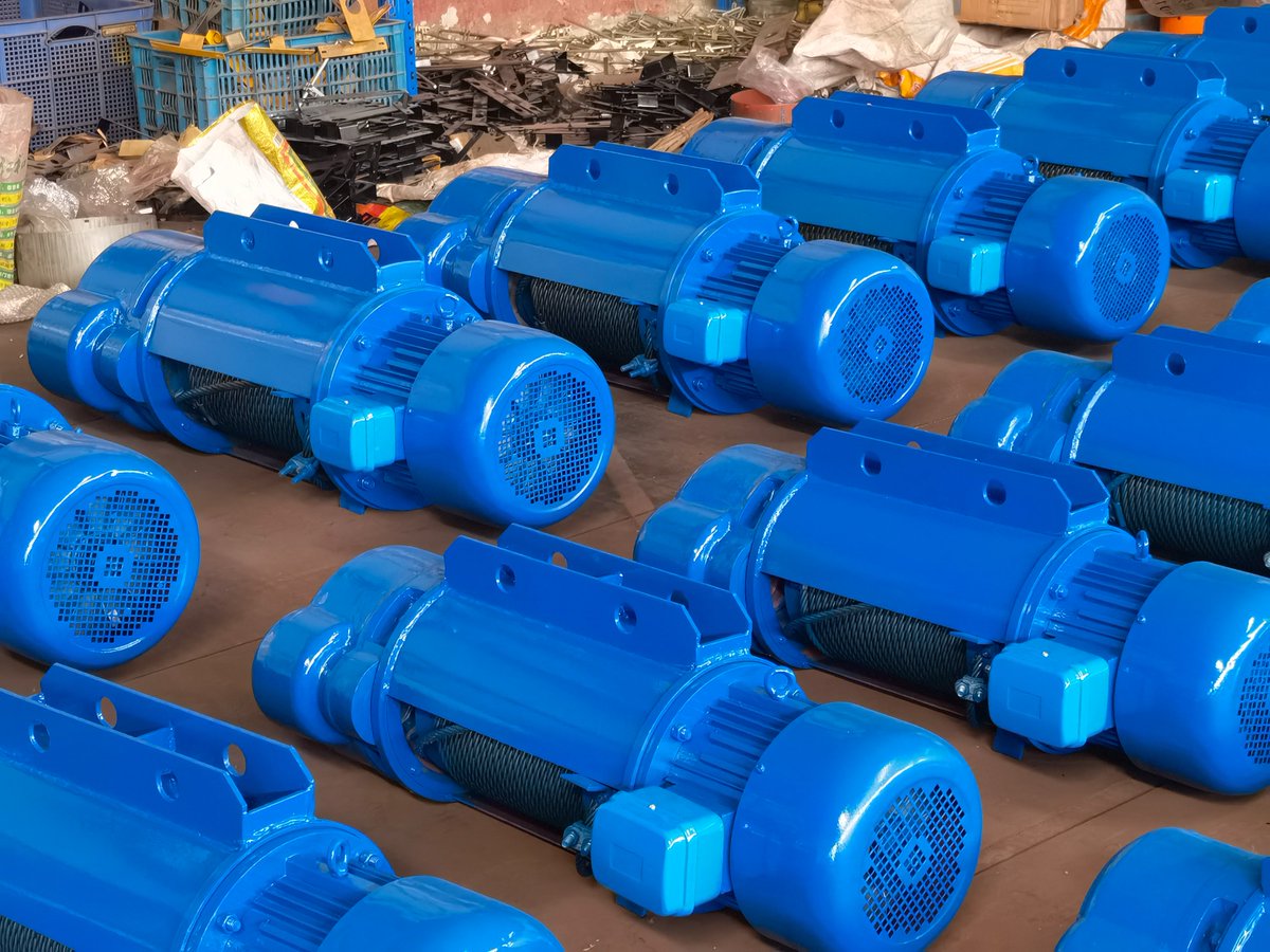 HoistTOYO's tweet photo. Wire Rope Hoist,You best Choise. https://t.co/4fYXnuHUxP