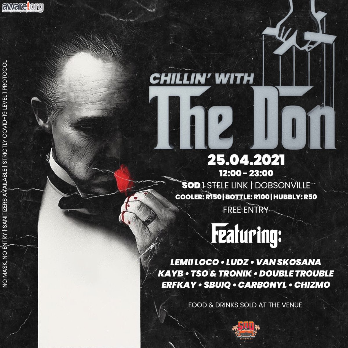 Weather ithi Yebo ...let's link up <a href="/SOD_Splash/">S.O.D Splash and Chill Car Wash</a> 

Cooler R150
Spirits R100
Bubbly R50