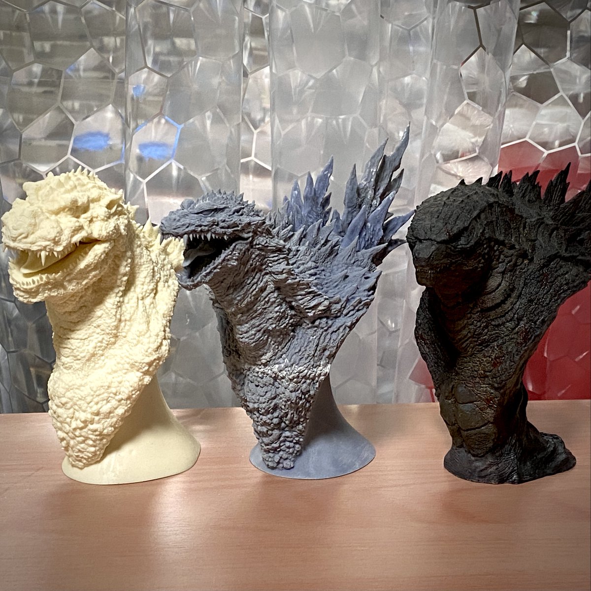タナカSTUDIO
ゴジラ2000BUST
3Dプリントしました。
近日発売予定
#ゴジラ #godzilla #zbrush #3Dprinting #Phrozenshuffle #Phrozensonicmini4k