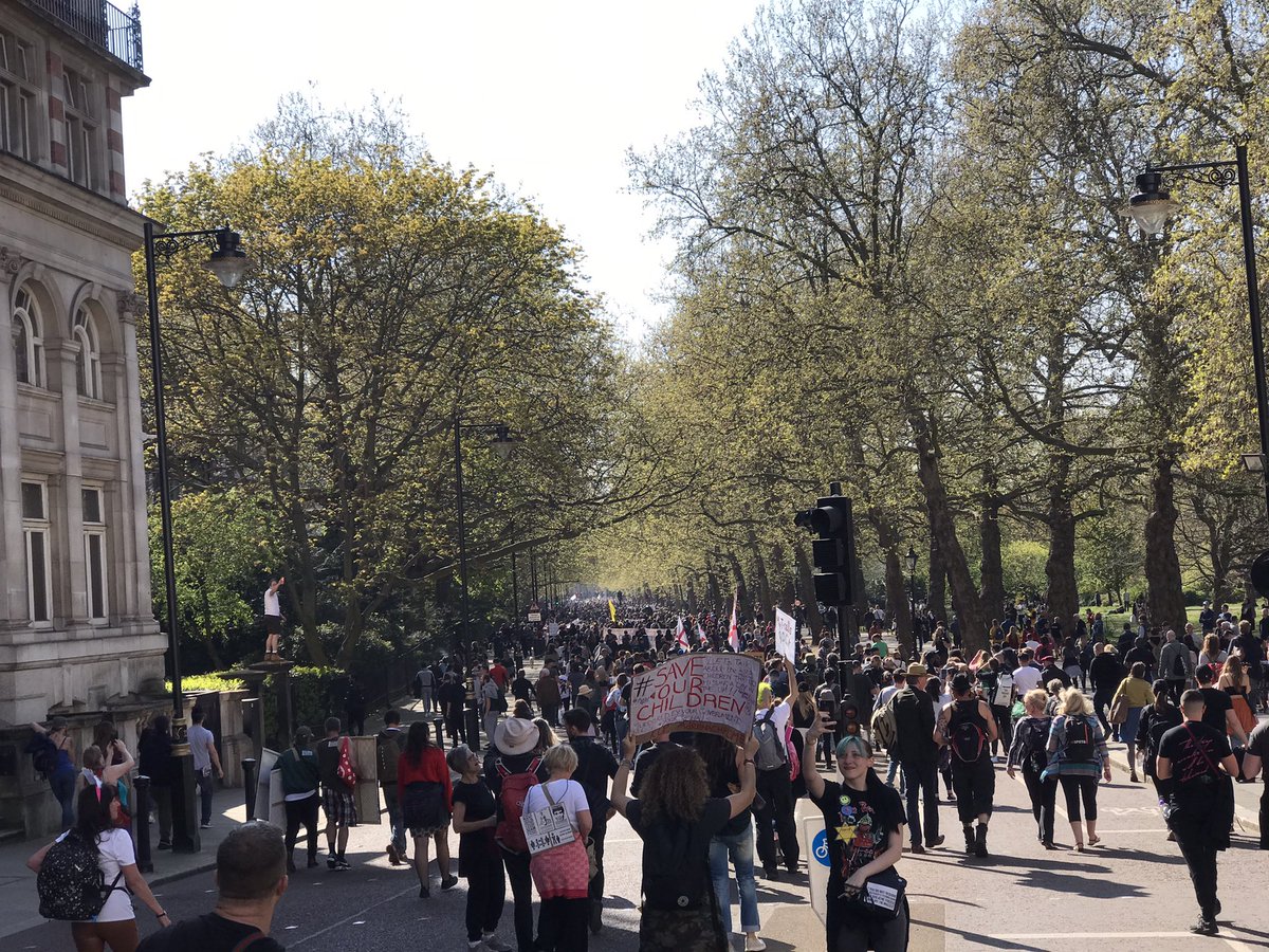 It must have been over 500,000. That makes it the biggest since the Iraq War march 18 years ago; bigger than the Brexit demonstrations and the Countryside Alliance marches.And yet all but ignored by the media save one police charge in Hyde Park once it had mainly ended.