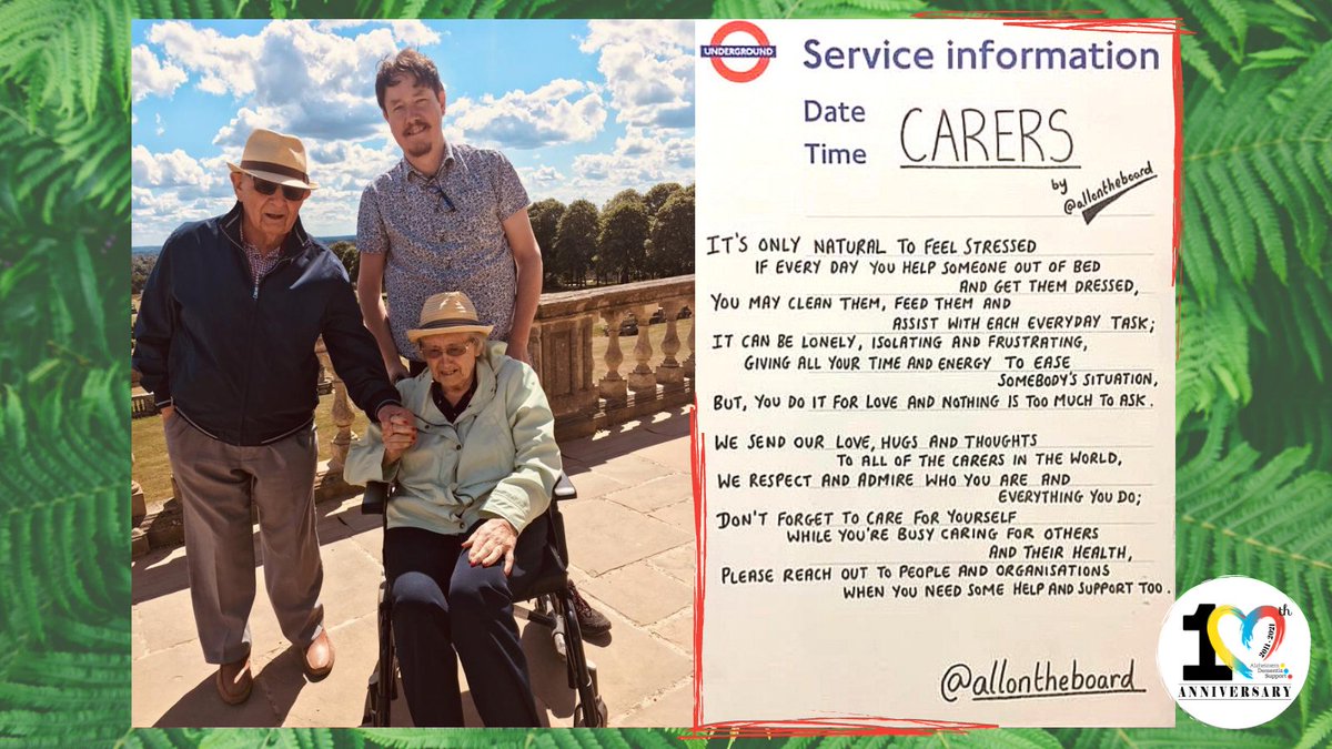 ADSlocalsupport's tweet photo. #ADSCharity is one of the organisations that you could reach for guidance and support within Maidenhead, Windsor, Ascot, Slough and Langley.โ
๐๐โค๏ธโ
#AlzheimersDementiaSupport #MotivationalQuote #MotivationSunday #10YearsOfADS #CompassionateCare #caregiving #CarersAreHeroes https://t.co/TOl48JKARG