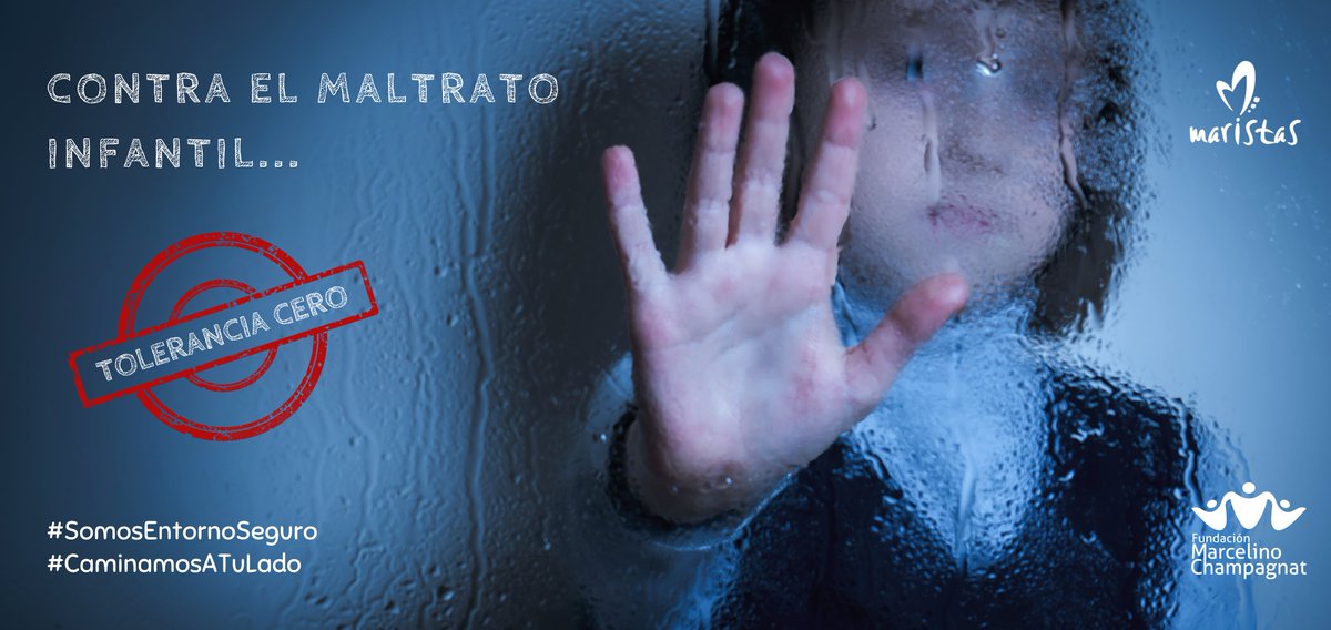 #Maristas 💜 se suma al #25deAbril, Día Internacional contra el Maltrato Infantil. Necesitamos #ToleranciaCero con esta violencia y trabajo permanente de toda la sociedad para proteger, cuidar y respetar a los menores en el mundo 🌎
#SomosEntornoSeguro 🛡️
#CaminamosATuLado 🤲