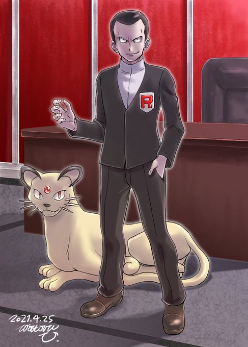 ペルシアンのtwitterイラスト検索結果